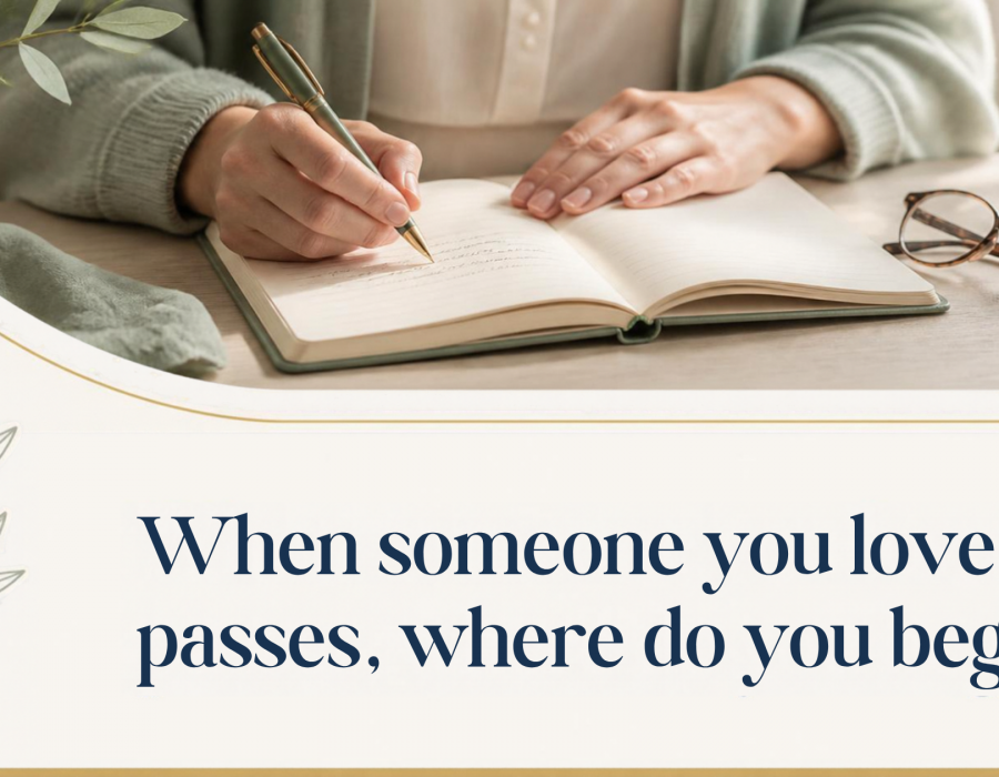 Checklist for what to do when a loved one dies